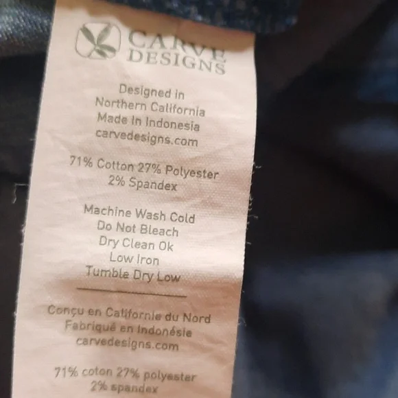 Carve Designs Oahu 4” Shorts in Blue – Size 8 - Picture 9 of 10